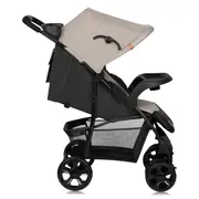 Carucior sport, Lionelo, Emma Plus, Cu tavita, 2 Suporturi pentru pahar, Geanta accesorii, Conform cu standardul european de securitate EN1888-1, Bej BYNLO-EMMA PLUS_BEIGE_LATTE