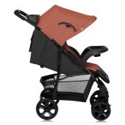 Carucior sport, Lionelo, Emma Plus, Cu tavita, 2 Suporturi pentru pahar, Geanta accesorii, Conform cu standardul european de securitate EN1888-1, Roz BYNLO-EMMA PLUS_CORAL_PINK