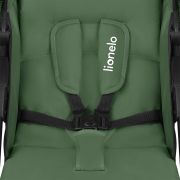 Carucior sport, Lionelo, Emma Plus, Cu tavita, 2 Suporturi pentru pahar, Geanta accesorii, Conform cu standardul european de securitate EN1888-1, Verde BYNLO-EMMA PLUS_GREEN_EMERALD