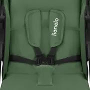 Carucior sport, Lionelo, Emma Plus, Cu tavita, 2 Suporturi pentru pahar, Geanta accesorii, Conform cu standardul european de securitate EN1888-1, Verde BYNLO-EMMA PLUS_GREEN_EMERALD