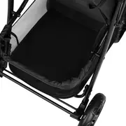 Carucior sport, Lionelo, Emma Plus, Cu tavita, 2 Suporturi pentru pahar, Geanta accesorii, Conform cu standardul european de securitate EN1888-1, Verde BYNLO-EMMA PLUS_GREEN_EMERALD