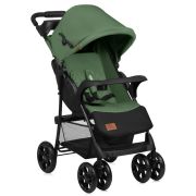 Carucior sport, Lionelo, Emma Plus, Cu tavita, 2 Suporturi pentru pahar, Geanta accesorii, Conform cu standardul european de securitate EN1888-1, Verde BYNLO-EMMA PLUS_GREEN_EMERALD