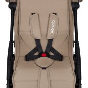 Carucior sport, Lionelo, Julie One, De la nastere, Greutate redusa, Cu accesorii, Cadru din aluminiu, 0-22 kg, Pliere compacta pentru avion, Conform cu standardele europene de securitate EN1888-1 si EN1888-2, Bej BYNLO-JULIE_ONE_BEIGE_SAND