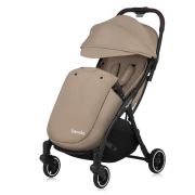 Carucior sport, Lionelo, Julie One, De la nastere, Greutate redusa, Cu accesorii, Cadru din aluminiu, 0-22 kg, Pliere compacta pentru avion, Conform cu standardele europene de securitate EN1888-1 si EN1888-2, Bej BYNLO-JULIE_ONE_BEIGE_SAND