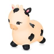 Jumper, Feedo, In forma de vacuta, Cu pompa inclusa, Din cauciuc, Pana la 70 kg, 50x46x23 cm, 36 luni+, Cream BYN260216