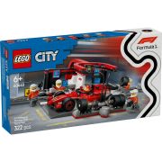 LEGO CITY BOXA SI MECANICI F1 CU MASINA FERRARI 60443 VIVLEGO60443
