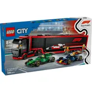 LEGO CITY CAMION F1 CU MASINILE F1 RB20 SI AMR24 60445 VIVLEGO60445