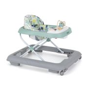 Premergator, Feedo, Pliabil, Cu panou de joaca inclus, Cu inaltime reglabila in 3 pozitii, Cu sistem de franare, Dezvolta abilitatile motorii si senzoriale, Greutate maxima suportata 12 kg, 6 luni+, Mint BYN224212