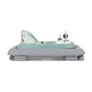 Premergator, Feedo, Pliabil, Cu panou de joaca inclus, Cu inaltime reglabila in 3 pozitii, Cu sistem de franare, Dezvolta abilitatile motorii si senzoriale, Greutate maxima suportata 12 kg, 6 luni+, Mint BYN224212