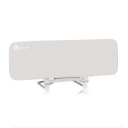 Protectie laterala pat, Lionelo, Lora, Pliabila, Sistem de blocare StandSafe, Geanta de transport inclusa, 105 x 45 cm, Bej BYNLO-LORA_BEIGE_SAND