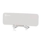 Protectie laterala pat, Lionelo, Lora, Pliabila, Sistem de blocare StandSafe, Geanta de transport inclusa, 105 x 45 cm, Bej BYNLO-LORA_BEIGE_SAND