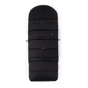Sac de iarna, Feedo, Multifunctional, 3 in 1, Pentru carucior, landou sau scaun auto, Fermoar care permite scurtarea dimensiunii, Cu snur, 110 cm, 0-3 ani, Black BYN201200
