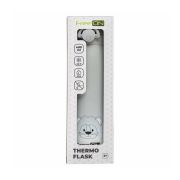 Termos lichide, FreeON, Din otel inoxidabil, Cu mentinere de temperatura de pana la 12 ore, 480 ml, Grey BYN380715