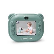 Aparat foto digital pentru copii ZAZU fun Instant Print Verde TNAZA-INSTANTCAMERA-03