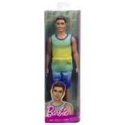 BARBIE PAPUSA BAIAT FASHIONISTAS BRUNET CU MAIOU OMBRE SI PANTALONI SCURTI DE BLUGI VIVMTDWK44_HYV00