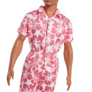 BARBIE PAPUSA BAIAT FASHIONISTAS IN SALOPETA STIL HAWAIAN SI SANDALE VERZI VIVMTDWK44_HYT99