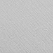 Cearceaf cu elastic, New Baby, Din muselina, Pentru patut 120x60 cm, Din bumbac, 90x150 cm, Certificat Oeko Tex Standard 100, Grey BYN56634