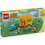 LEGO ANIMAL CROSSING CARAVANA SI MAGAZINUL DE GRADINARIT AL LUI LEIF 77054 VIVLEGO77054