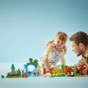 LEGO DUPLO FAMILII DE ANIMALE SALBATICE 3 &Icirc;N 1 10446 VIVLEGO10446