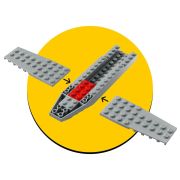 LEGO STAR WARS TM NAVA DE LUPTA STELARA N-1 A LUI MANDO SI GROGU 75410 VIVLEGO75410