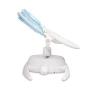Leagan electric rotativ 360⁰ cu telecomanda, melodii, sunete, senzor de mișcare și inclinare reglabila Caretero OPTI Albastru PMICTERO-8006
