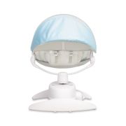 Leagan electric rotativ 360⁰ cu telecomanda, melodii, sunete, senzor de mișcare și inclinare reglabila Caretero OPTI Albastru PMICTERO-8006