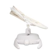 Leagan electric rotativ 360⁰ cu telecomanda, melodii, sunete, senzor de mișcare și inclinare reglabila Caretero OPTI Bej PMICTERO-8005
