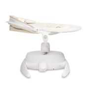 Leagan electric rotativ 360⁰ cu telecomanda, melodii, sunete, senzor de mișcare și inclinare reglabila Caretero OPTI Bej PMICTERO-8005