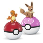 POKEMON MEGA SET DOUA BILE CHARMANDER SI EEVEE 40 PIESE VIVMTHXP11_JCR81