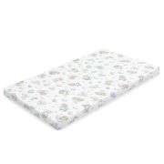 Saltea patut bebe, New Baby, Din spuma, Cu husa detasabila, 120x60x6 cm, 0 luni+, Blue Koala BYN53007