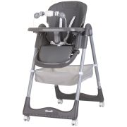 Scaun de masa chipolino first spoon ash grey hubsthfs02401as