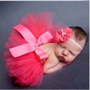 Set pentru sedinta foto nou nascut - 4 Drool (Culoare: Roz Pastel) JEM15d3