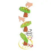 Stay Apple! Balance Tree Game - Joc Educativ si Interactiv pentru Toata Familia ERFQ01041