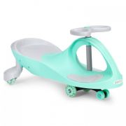 Trotineta gravitationala tip barca cu roti led ecotoys ym-sw-1 - verde edeediym-sw-1green