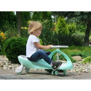 Trotineta gravitationala tip barca cu roti led ecotoys ym-sw-1 - verde edeediym-sw-1green