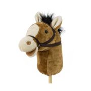 Calut de jucarie cu miscare si sunete, Hobby Horse, Light Brown, Milly Mally EKDmm7331