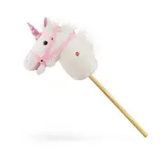 Calut de jucarie cu miscare si sunete, Hobby Horse, White, Milly Mally EKDmm7324