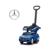 Masinuta copii 3 in 1, Mercedes C-Class Deluxe, Blue, Milly Mally EKDmm2732