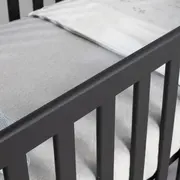 Patut bebelusi din MDF 120x60 cm,transformabil in SOFA, Elisabeth II, Noce + Saltea Cocos EKDek2053_s