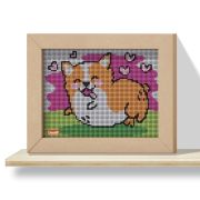 Quercetti Pixel Art Kawaii 4 planse Design Corgi ERFQ00799