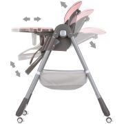 Scaun de masa chipolino first spoon flamingo hubsthfs02404fl