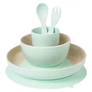 Set Complet De Masa, 5 Piese, Cu Ventuza,   Nordic   Mint Pjb505418