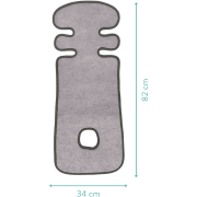 Protectie anti-transpiratie pentru carucior grey Fillikid