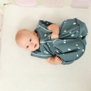 Sac de dormit Swaddle First Sleep Cloudy Dreams, faza 2, pentru bebelusi 3-6 luni, tog 0.5, 74 cm, 0.5 tog KDEFS2CD00
