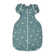 Sac de dormit Swaddle First Sleep Cloudy Dreams, faza 2, pentru bebelusi 3-6 luni, tog 0.5, 74 cm, 0.5 tog KDEFS2CD00