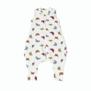 Sac de dormit cu picioruse, Butterfly Dreams, 80 cm, 0.4/0.5 tog KDESDPBD8000