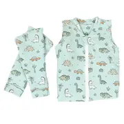 Sac de dormit cu picioruse si maneci, Dino Adventure, 110 cm, 2 Tog - Iarna KDESDPDA11002