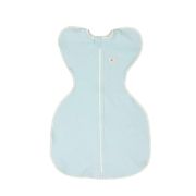 Sac de dormit nou-nascut Swaddle First Sleep Blue Skies, 60 cm, 1.5 tog KDEFSBS015