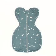Sac de dormit nou-nascut Swaddle First Sleep Cloudy Dreams, 60 cm, 1.5 tog KDEFSCD015