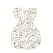 Sac de dormit nou-nascut Swaddle First Sleep Jungle Dreamland, 60 cm, 1 tog KDEFSJD01